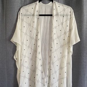 Jessica McClintock Ivory Kimono